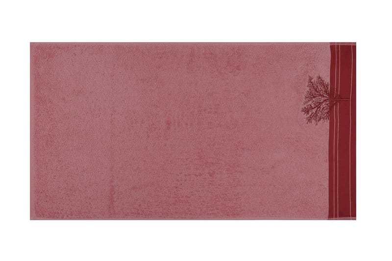 Käsipyyhe Hobby 50x90 cm 2-pak - Vaalearoosa/Punainen - Kodintekstiilit & matot - Kylpyhuonetekstiilit - Pyyhe
