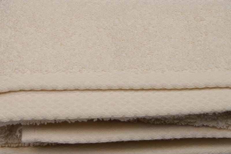Käsipyyhe Hobby 50x90 cm - Kerma - Kodintekstiilit & matot - Kylpyhuonetekstiilit - Pyyhe