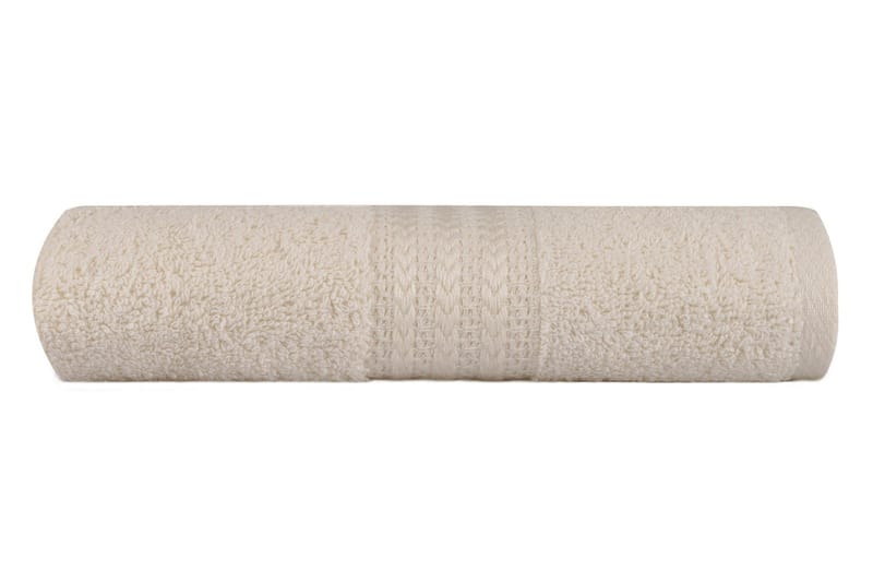Käsipyyhe Hobby 50x90 cm - Kerma - Kodintekstiilit & matot - Kylpyhuonetekstiilit - Pyyhe