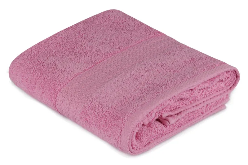 Käsipyyhe Hobby 50x90 cm - Roosa - Kodintekstiilit & matot - Kylpyhuonetekstiilit - Pyyhe