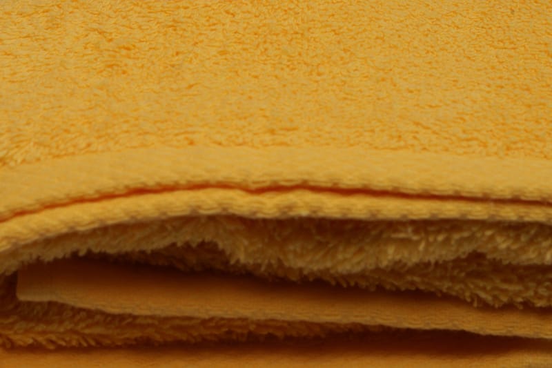 Käsipyyhe Hobby 50x90 cm - Sinapinkeltainen - Kodintekstiilit & matot - Kylpyhuonetekstiilit - Pyyhe