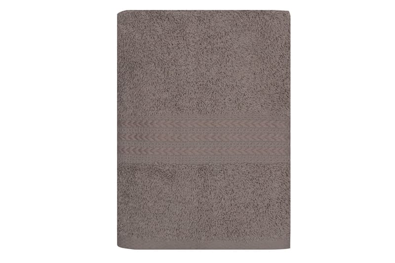 Käsipyyhe Hobby 50x90 cm - Tummabeige - Kodintekstiilit & matot - Kylpyhuonetekstiilit - Pyyhe