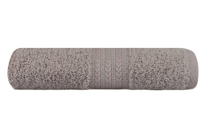 Käsipyyhe Hobby 50x90 cm - Tummabeige - Kodintekstiilit & matot - Kylpyhuonetekstiilit - Pyyhe