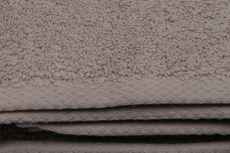 Käsipyyhe Hobby 50x90 cm - Tummabeige - Kodintekstiilit & matot - Kylpyhuonetekstiilit - Pyyhe