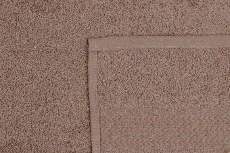 Käsipyyhe Hobby 50x90 cm - Vaaleanruskea - Kodintekstiilit & matot - Kylpyhuonetekstiilit - Pyyhe