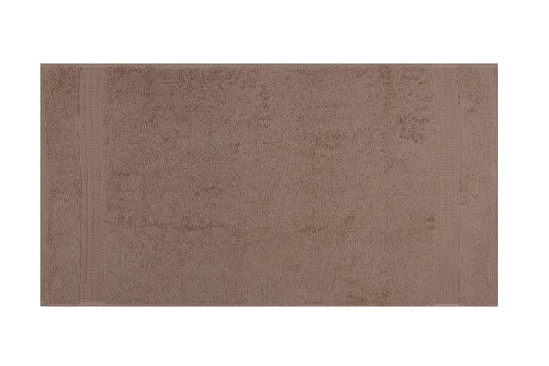 Käsipyyhe Hobby 50x90 cm - Vaaleanruskea - Kodintekstiilit & matot - Kylpyhuonetekstiilit - Pyyhe