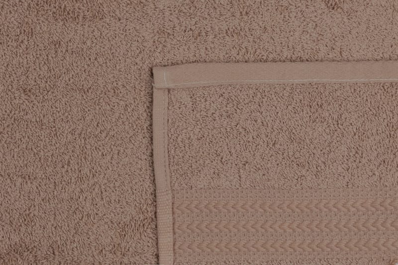 Käsipyyhe Hobby 50x90 cm - Vaaleanruskea - Kodintekstiilit & matot - Kylpyhuonetekstiilit - Pyyhe