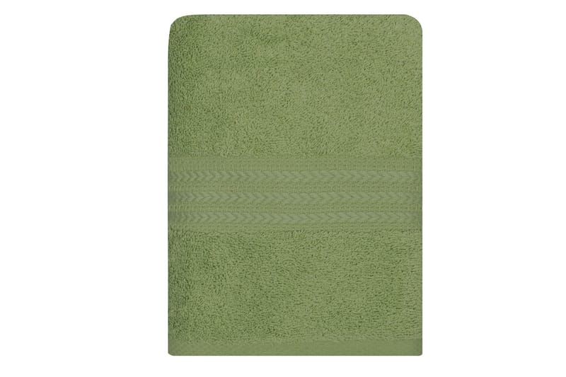 Käsipyyhe Hobby 50x90 cm - Vihreä - Kodintekstiilit & matot - Kylpyhuonetekstiilit - Pyyhe