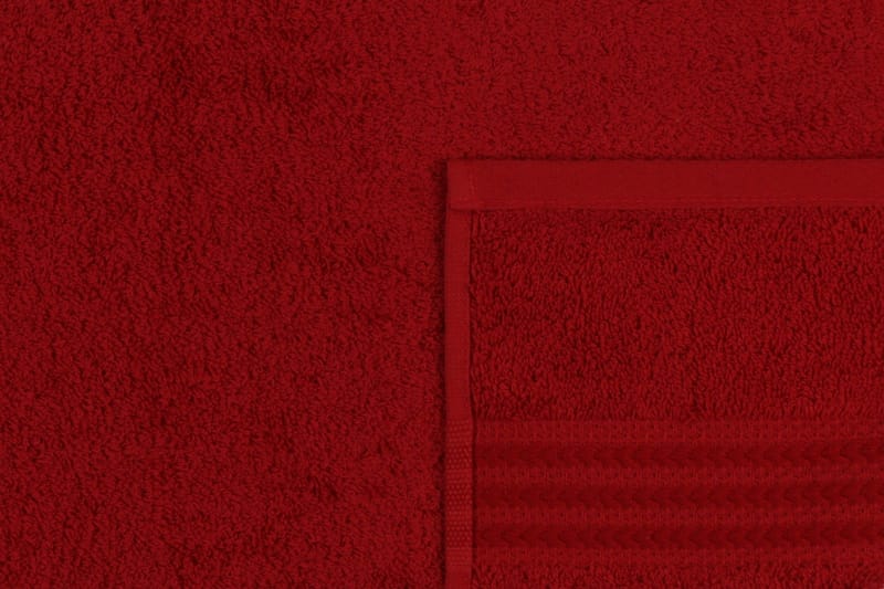 Käsipyyhe Hobby 50x90 cm - Viininpunainen - Kodintekstiilit & matot - Kylpyhuonetekstiilit - Pyyhe
