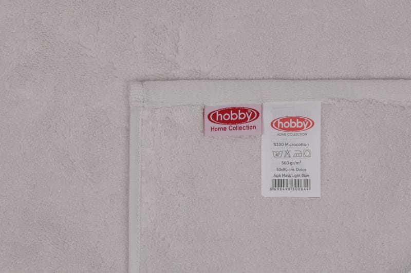 Käsipyyhe Rhuddlan 2-pak - Vaaleanharmaa - Kodintekstiilit & matot - Kylpyhuonetekstiilit - Pyyhe