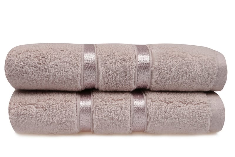 Käsipyyhe Rhuddlan 2-pak - Vaaleanliila - Kodintekstiilit & matot - Kylpyhuonetekstiilit - Pyyhe