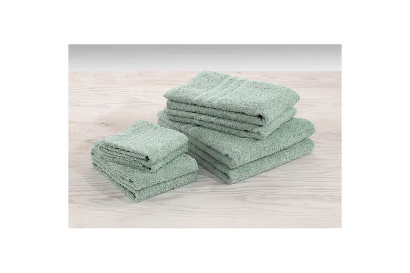 Käsipyyhe Perus Frotee - Vihreä - Kodintekstiilit & matot - Kylpyhuonetekstiilit - Pyyhe