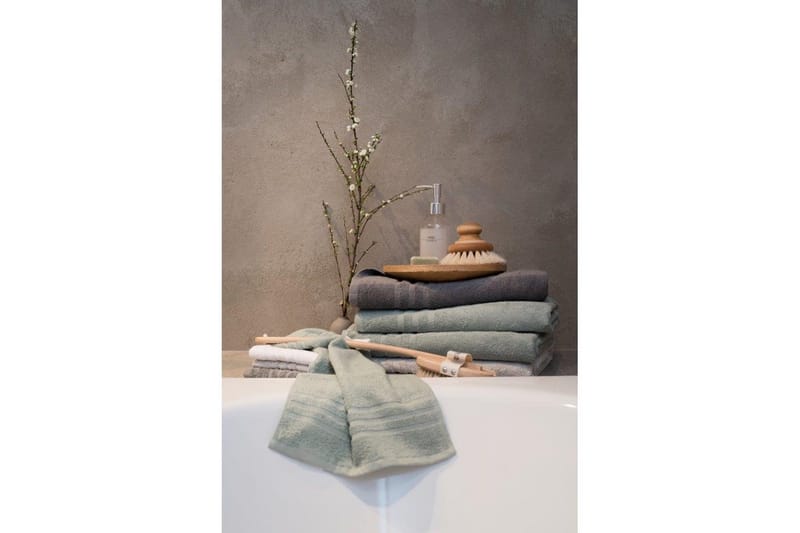 Käsipyyhe Perus Frotee - Vihreä - Kodintekstiilit & matot - Kylpyhuonetekstiilit - Pyyhe