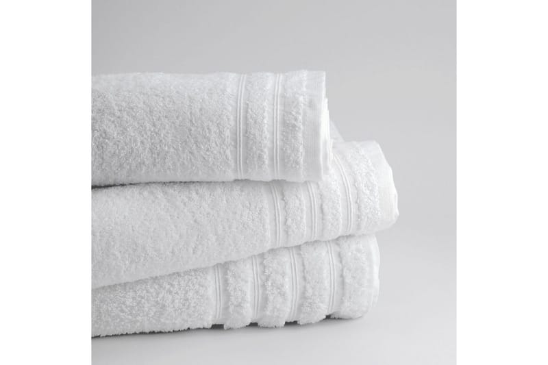 Pyyhe Korfu Valkoinen, 50 x 70 cm