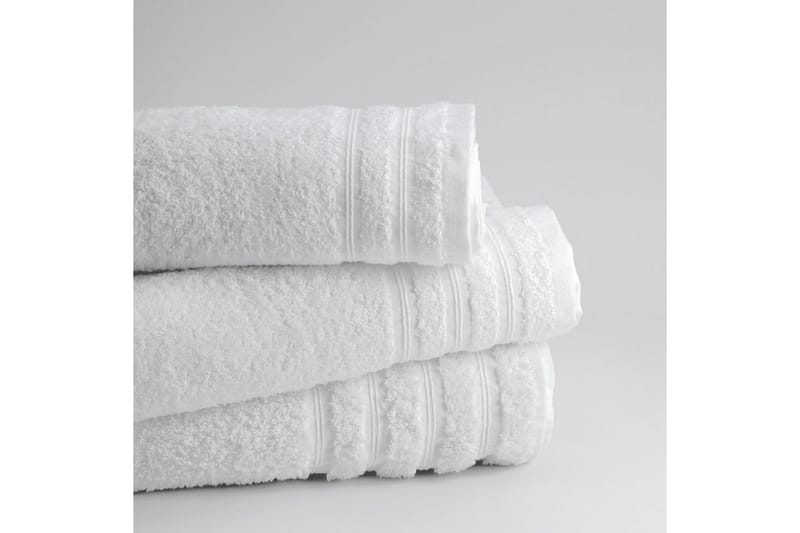 Pyyhe Korfu Valkoinen, 50 x 70 cm