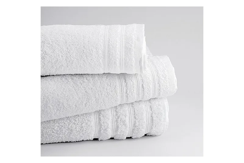 Pyyhe Korfu Valkoinen, 70 x 140 cm