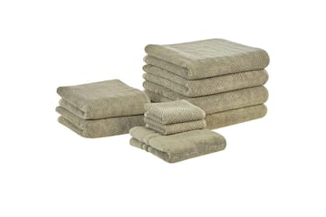 Pyyhe Mitiaro-sarja, 9 kpl Vihreä