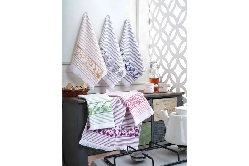 Pesulappu Ccooling 6 kpl, Va/sin/har/v.pun/viol/vihr/kel