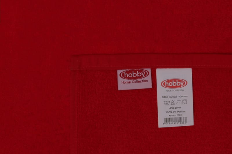 Pyyhe Rhuddlan 4 kpl - Punainen/harmaa/turkoosi/sin - Kodintekstiilit & matot - Kylpyhuonetekstiilit - Pyyhe