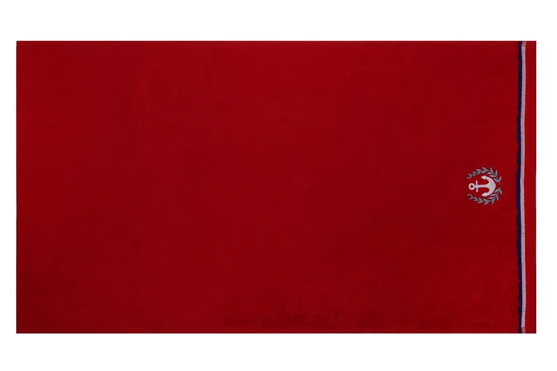 Pyyhe Rhuddlan 4 kpl - Punainen/harmaa/turkoosi/sin - Kodintekstiilit & matot - Kylpyhuonetekstiilit - Pyyhe