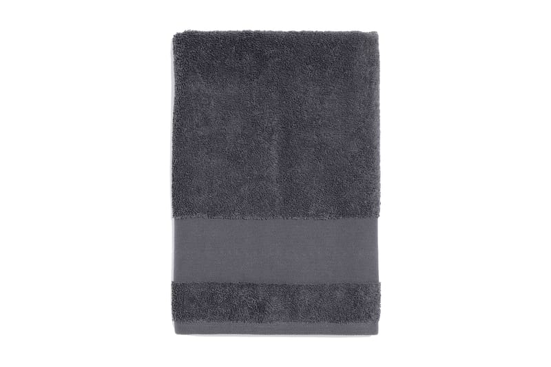 Pyyheliina Enni 50x70 cm Tummanharmaa - Lennol - Kodintekstiilit & matot - Kylpyhuonetekstiilit - Pyyhe