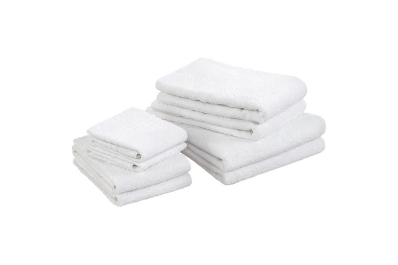 Pyyhe Perus Frotee - Valkoinen - Kodintekstiilit & matot - Kylpyhuonetekstiilit - Pyyhe