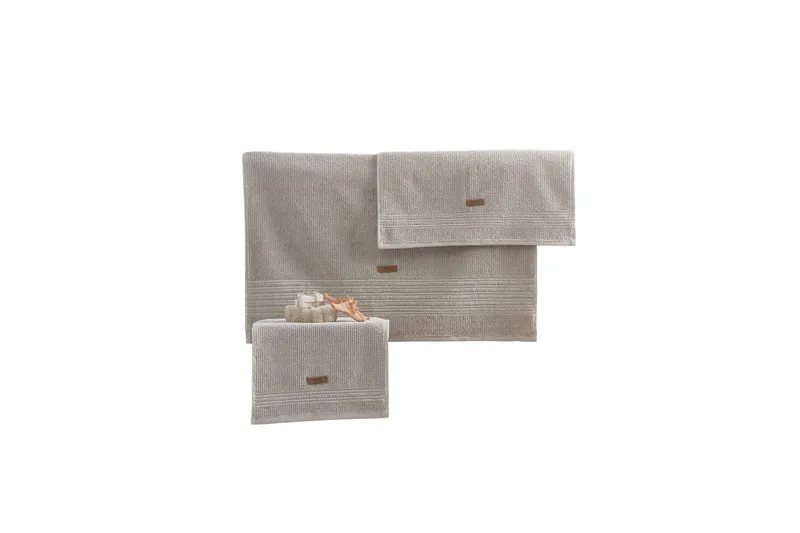 Pyyhesetti (3 osaa) Hyvinvointi Beige, Beige