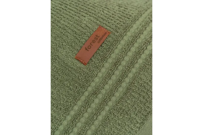 Pyyhesetti (3 osaa) Hyvinvointi Vihreä - Vihreä - Kodintekstiilit & matot - Kylpyhuonetekstiilit - Pyyhe