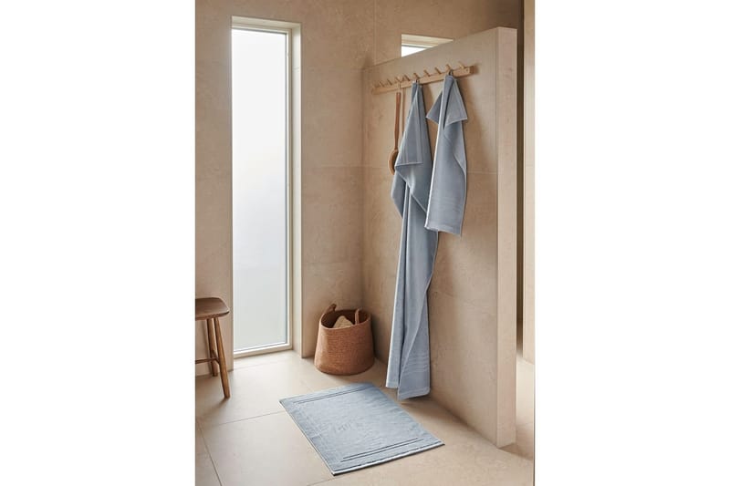 Suihkumatto Helle 50 x 70 cm Sininen - Sininen - Kodintekstiilit & matot - Kylpyhuonetekstiilit - Pyyhe