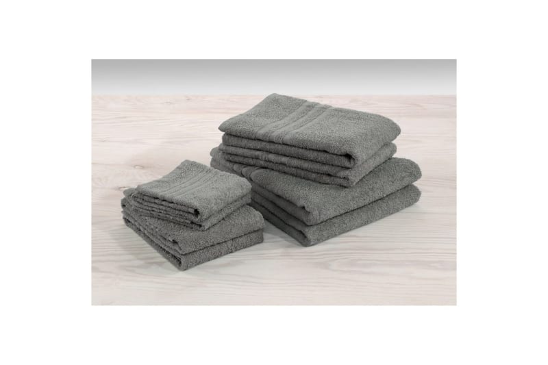 Suihkuvyöheke Perus Frotee 65 x 130 cm - Harmaa - Kodintekstiilit & matot - Kylpyhuonetekstiilit - Pyyhe