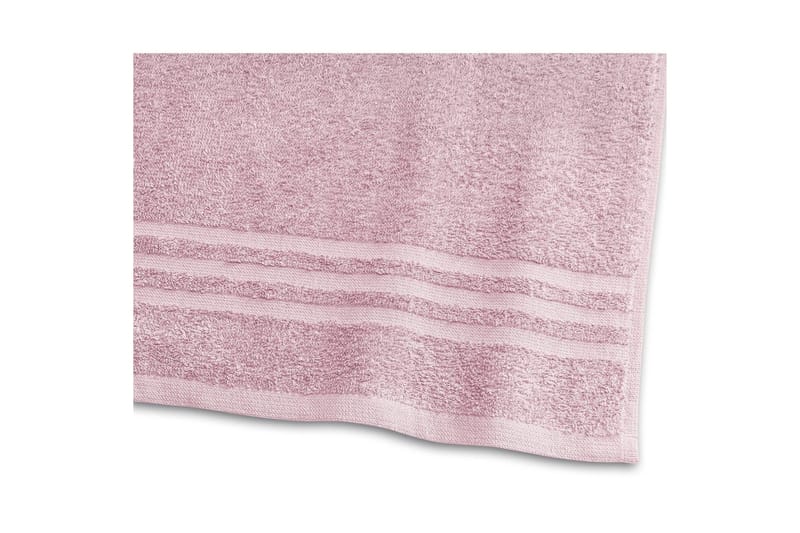 Suihkuvyöheke Perus Frotee 65 x 130 cm - Vaaleanpunainen - Kodintekstiilit & matot - Kylpyhuonetekstiilit - Pyyhe