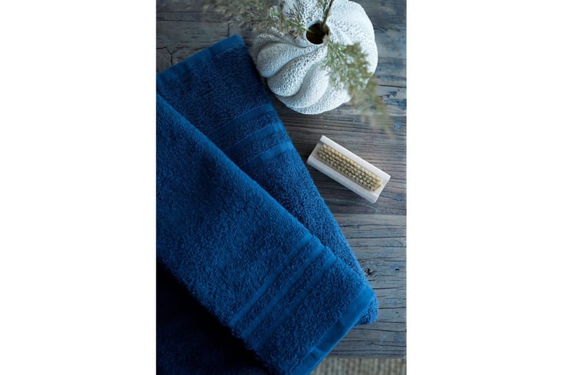 Suihkuvyöheke Perus Frotee 65 x 130 cm - Merensininen - Kodintekstiilit & matot - Kylpyhuonetekstiilit - Pyyhe