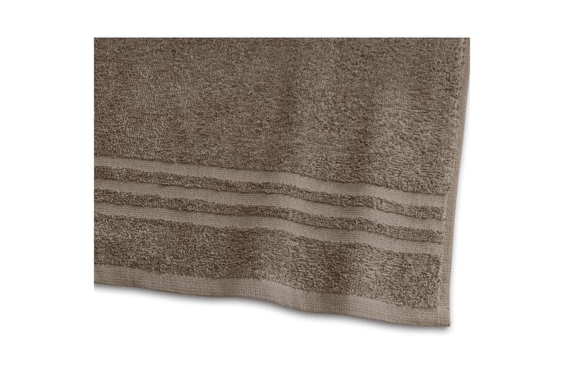 Suihkuvyöheke Perus Frotee 65 x 130 cm - Ruskea - Kodintekstiilit & matot - Kylpyhuonetekstiilit - Pyyhe