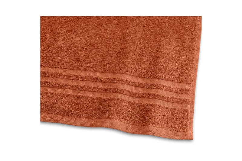 Suihkuvyöheke Perus Frotee 65 x 130 cm - Ruosteen värinen - Kodintekstiilit & matot - Kylpyhuonetekstiilit - Pyyhe - Froteepyyhe