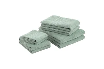 Suihkuvyöheke Perus Frotee 65 x 130 cm - Vihreä - Kodintekstiilit & matot - Kylpyhuonetekstiilit - Pyyhe