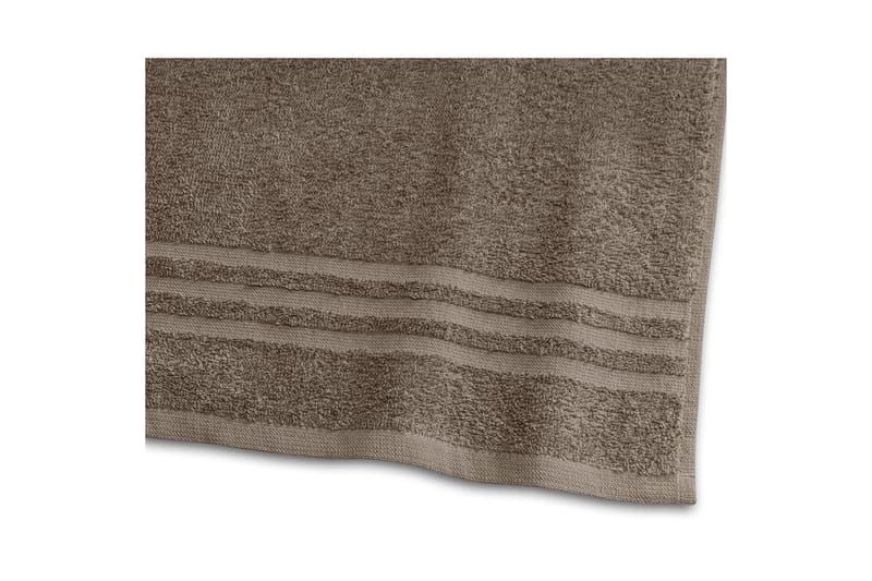 Suihkuvyöheke Perus Frotee 65 x 130 cm - Ruskea - Kodintekstiilit & matot - Kylpyhuonetekstiilit - Pyyhe