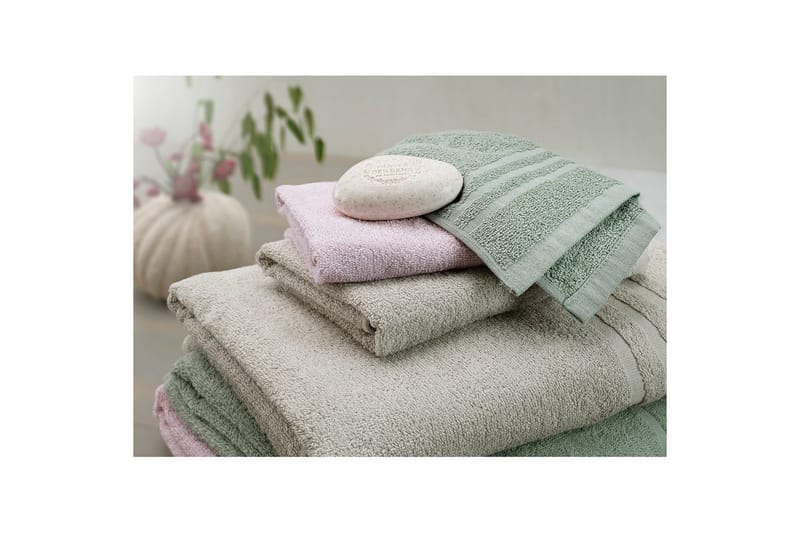 Suihkuvyöheke Perus Frotee 65 x 130 cm - Hiekka - Kodintekstiilit & matot - Kylpyhuonetekstiilit - Pyyhe