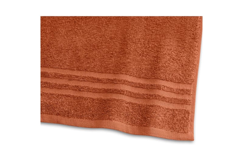 Suihkuvyöheke Perus Frotee 65 x 130 cm - Ruosteen värinen - Kodintekstiilit & matot - Kylpyhuonetekstiilit - Pyyhe - Froteepyyhe