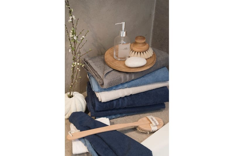 Suihkuvyöheke Perus Frotee 65 x 130 cm - Harmaa - Kodintekstiilit & matot - Kylpyhuonetekstiilit - Pyyhe