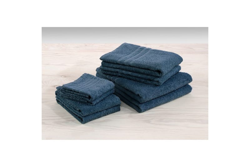 Suihkuvyöheke Perus Frotee 65 x 130 cm - Merensininen - Kodintekstiilit & matot - Kylpyhuonetekstiilit - Pyyhe