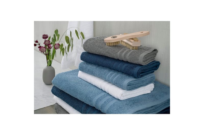 Suihkuvyöheke Perus Frotee 65 x 130 cm - Merensininen - Kodintekstiilit & matot - Kylpyhuonetekstiilit - Pyyhe