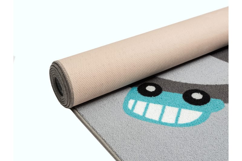 Play lastenmatto 80x150 cm - Harmaa - Kodintekstiilit & matot - Lasten tekstiilit - Lastenhuoneen matto