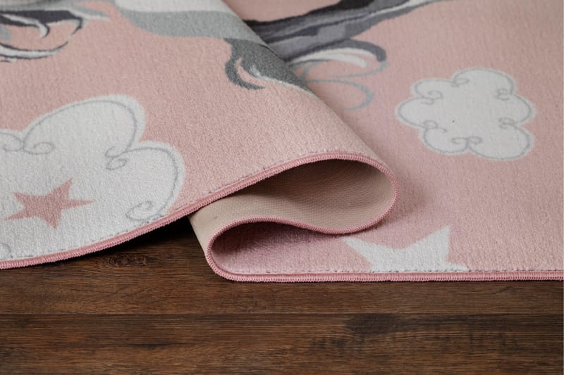 Play lastenmatto 140x200 cm - Rosa - Kodintekstiilit & matot - Lasten tekstiilit - Lastenhuoneen matto