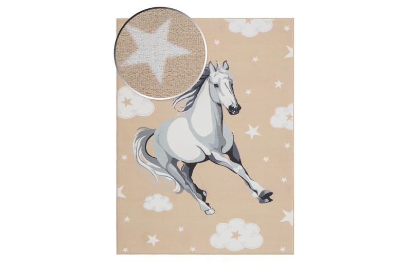 Play lastenmatto 140x200 cm - Beige - Kodintekstiilit & matot - Lasten tekstiilit - Lastenhuoneen matto