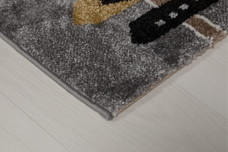 Lastenmatto Atlas 120x170 cm Savannah - Harmaa - Kodintekstiilit & matot - Lasten tekstiilit - Lastenhuoneen matto