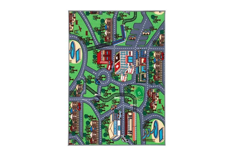 Lastenmatto Noisseville 133x170 cm Moniväri - Multi - Kodintekstiilit & matot - Lasten tekstiilit - Lastenhuoneen matto