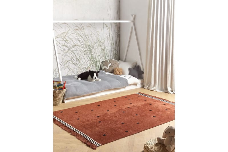 Lastenmatto Laza - Ruskea - Kodintekstiilit & matot - Lasten tekstiilit - Lastenhuoneen matto