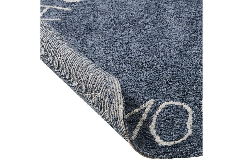 Lastenmatto Vurgun - Sininen, Valkoinen - Kodintekstiilit & matot - Lasten tekstiilit - Lastenhuoneen matto