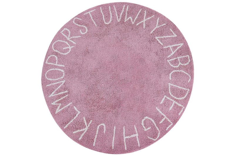 Lastenmatto Vurgun - Vaaleanpunainen, Valkoinen - Kodintekstiilit & matot - Lasten tekstiilit - Lastenhuoneen matto