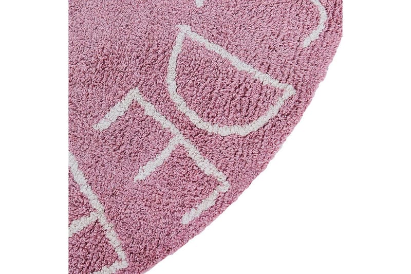 Lastenmatto Vurgun - Vaaleanpunainen, Valkoinen - Kodintekstiilit & matot - Lasten tekstiilit - Lastenhuoneen matto